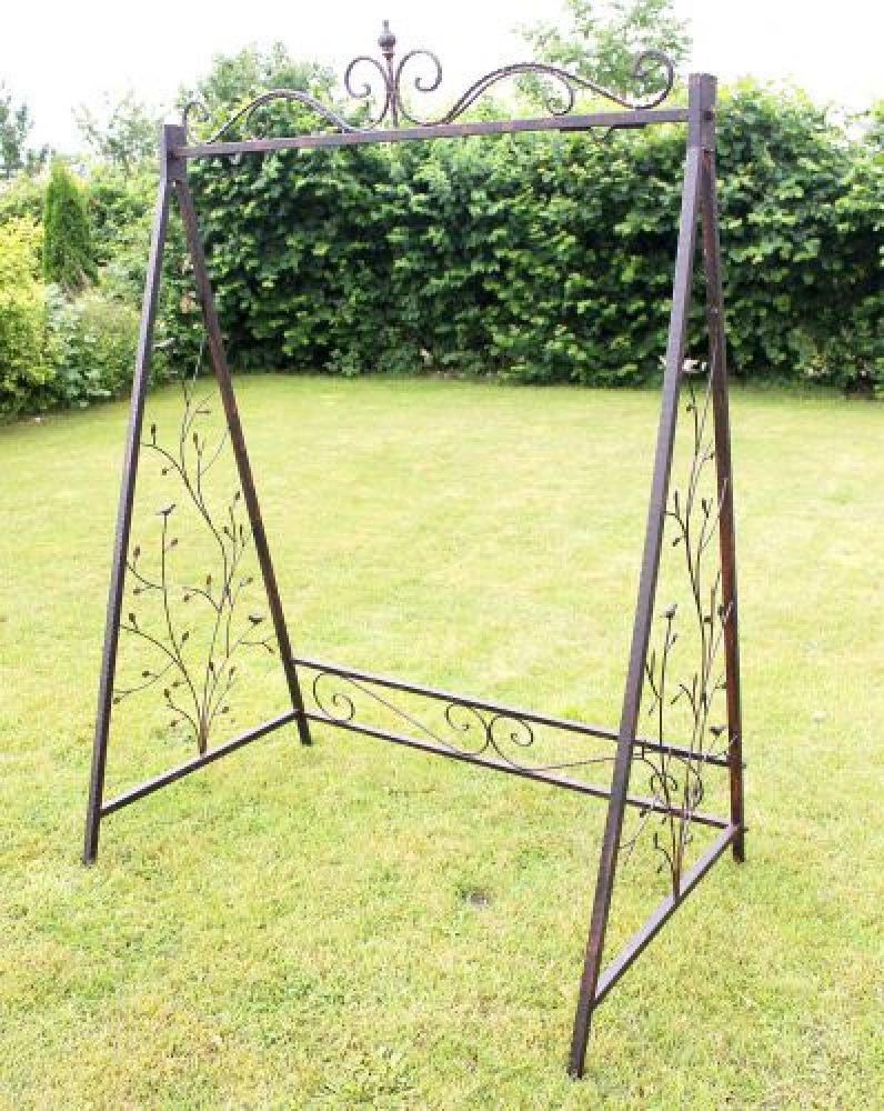 Frame for swing 1868 Hollywood swing Avis Wrought iron swing frame Hanging bench Hanging chair