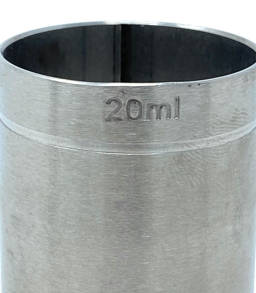 Jigger 2cl 4cl double measuring cup measuring cup cocktail 20 ml 40 ml stainless steel bar measure doser alcohol certificate bar