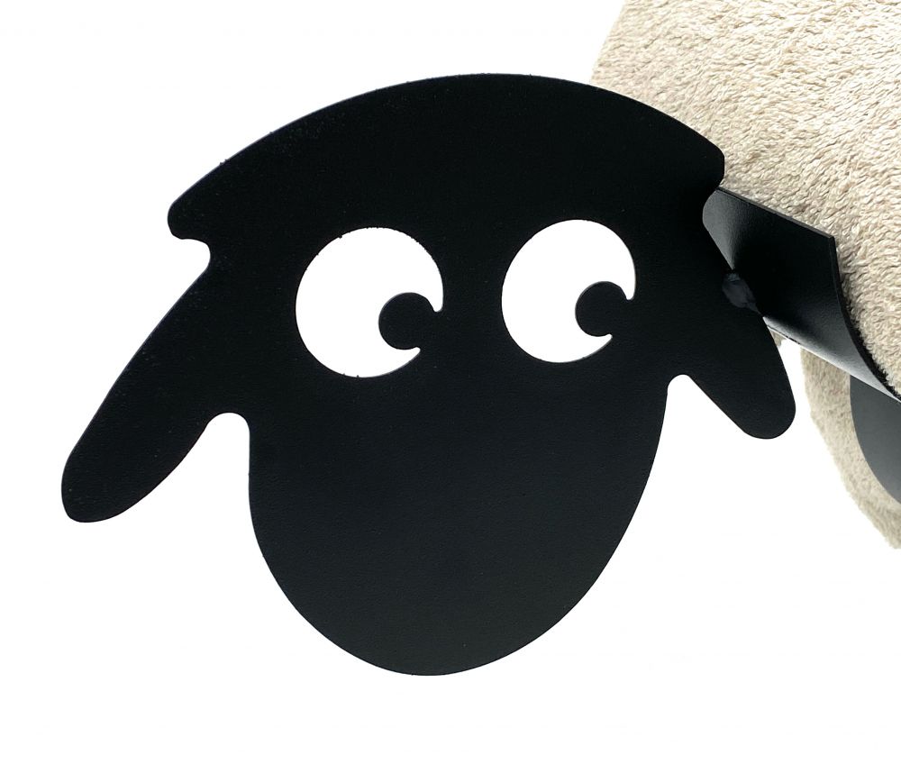 DanDiBo towel rail standing black sheep 3.0 towel rack guest bathroom guest towel rail