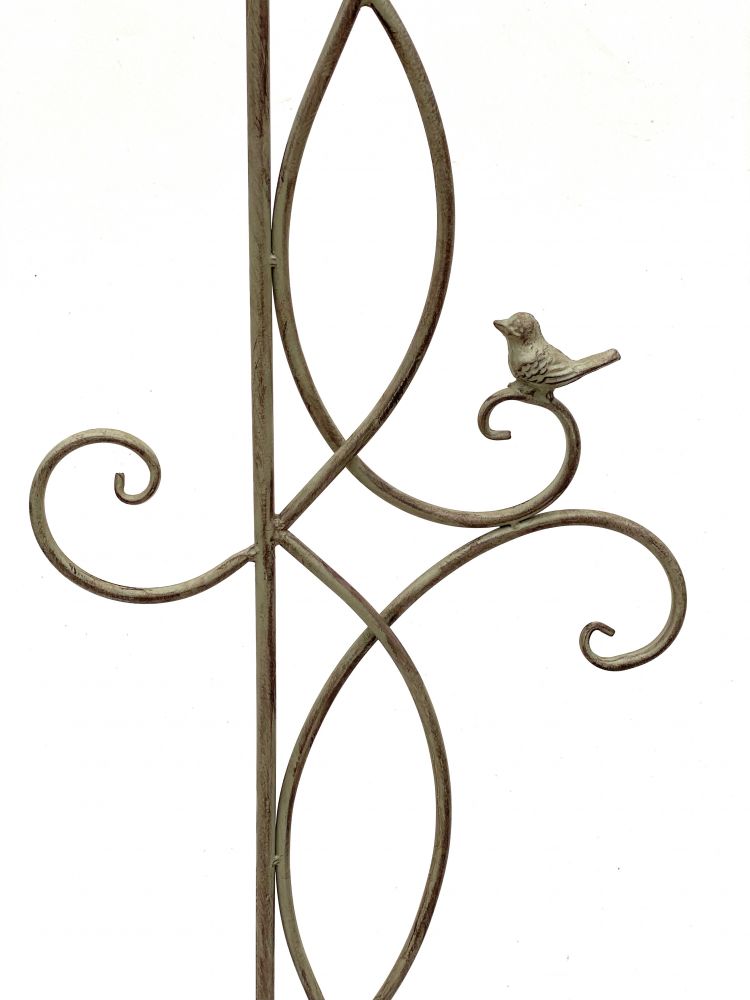 DanDiBo Rankhilfe Metall Rankgitter 135 cm 93999 Kletterhilfe Bodenstecker Blumenhalter Ranksäule