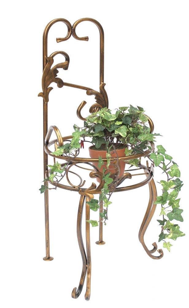 DanDiBo Flower Stool Metal Bronze Gold 10-1105 Flower Stand Modern Plant Stand Plant Stool Plant Column